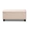 Baxton Studio Fera Beige Upholstered Storage Ottoman 154-9273 - alternate 2